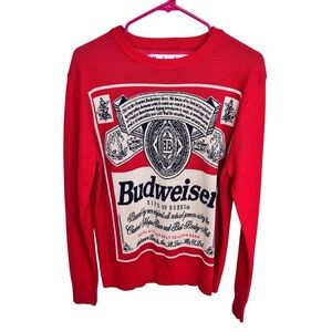 Vintage Budweiser King of Beers Sweater Men's Size MD